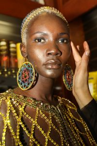 Backstage at Area RTW Fall 2019
