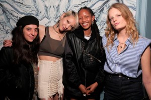 Soo Joo Park, Adesuwa Aighewi, and Hanne Gaby Odiele