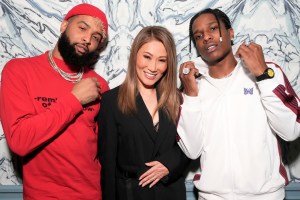 Odell Beckham Jr., Irene Roth and ASAP Rocky