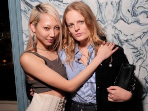 Soo Joe Park and Hanne Gaby Odiele