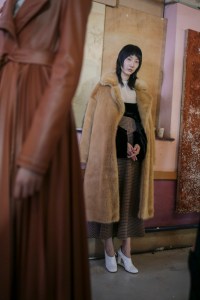 Backstage at AWAKE Ready to Wear Fall 2019, photographed in London on Feb 2019. 