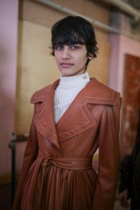 Backstage at AWAKE Ready to Wear Fall 2019, photographed in London on Feb 2019. 