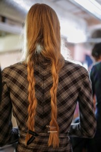 Backstage at AWAKE Ready to Wear Fall 2019, photographed in London on Feb 2019. 