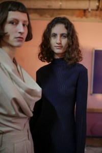 Backstage at AWAKE Ready to Wear Fall 2019, photographed in London on Feb 2019. 
