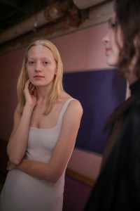Backstage at AWAKE Ready to Wear Fall 2019, photographed in London on Feb 2019. 