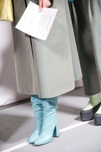 Backstage at Dries Van Noten RTW Fall 2019