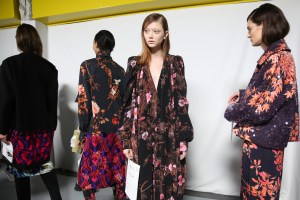 Backstage at Dries Van Noten RTW Fall 2019