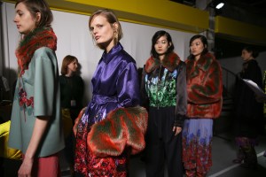 Backstage at Dries Van Noten RTW Fall 2019