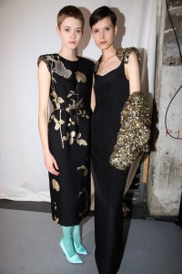 Backstage at Dries Van Noten RTW Fall 2019