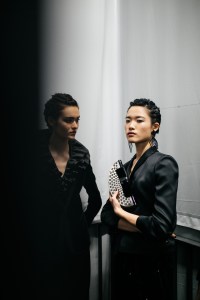 Backstage at Giorgio Armani-RTW-Fall-2019
