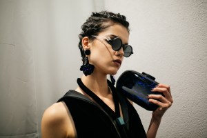 Backstage at Giorgio Armani-RTW-Fall-2019