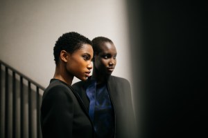 Backstage at Giorgio Armani-RTW-Fall-2019