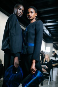 Backstage at Giorgio Armani-RTW-Fall-2019