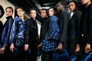 Backstage at Giorgio Armani-RTW-Fall-2019