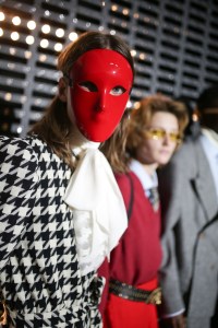 Backstage at Gucci RTW Fall 2019
