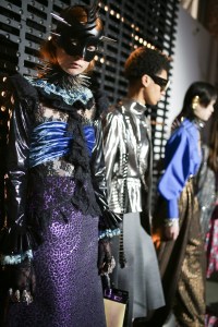 Backstage at Gucci RTW Fall 2019