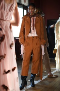 Backstage at Lanvin RTW Fall 2019