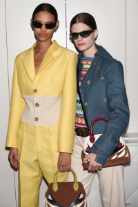 Backstage at Lanvin RTW Fall 2019