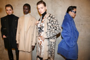 Backstage at Max Mara-RTW-Fall-2019