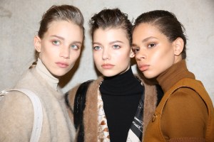 Backstage at Max Mara-RTW-Fall-2019