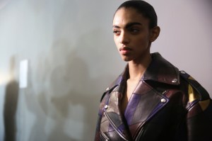 Backstage at Mugler RTW Fall 2019