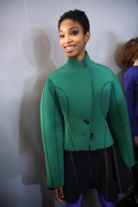 Backstage at Mugler RTW Fall 2019