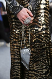 Backstage at Paco Rabanne RTW Fall 2019, photographed in Paris on February 28, 2019.
