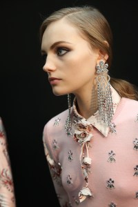 Backstage at Paco Rabanne RTW Fall 2019, photographed in Paris on February 28, 2019.