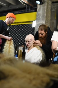 Backstage at Rick Owens RTW Fall 2019