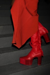 Backstage at Rick Owens RTW Fall 2019
