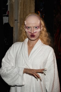 Backstage at Rick Owens RTW Fall 2019