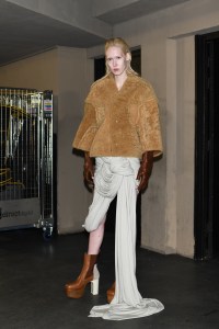 Backstage at Rick Owens RTW Fall 2019
