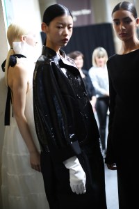 Backstage at Rochas RTW Fall 2019