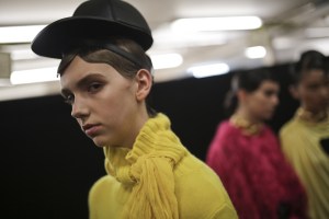 Backstage at JW Anderson RTW Fall 2019