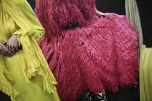Backstage at JW Anderson RTW Fall 2019