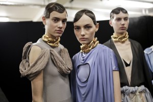 Backstage at JW Anderson RTW Fall 2019