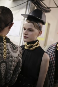 Backstage at JW Anderson RTW Fall 2019