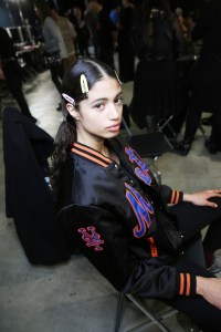 Backstage at Alberta Ferretti RTW Fall 2019