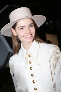Backstage at Alberta Ferretti RTW Fall 2019