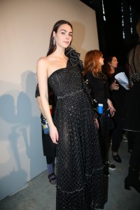 Backstage at Alberta Ferretti RTW Fall 2019