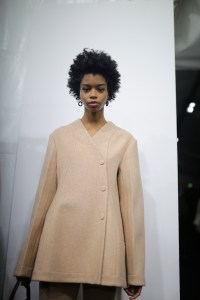 Backstage at Jil Sander RTW Fall 2019
