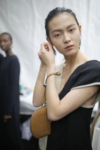 Backstage at Jil Sander RTW Fall 2019