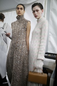 Backstage at Jil Sander RTW Fall 2019