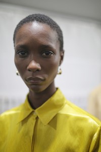 Backstage at Jil Sander RTW Fall 2019