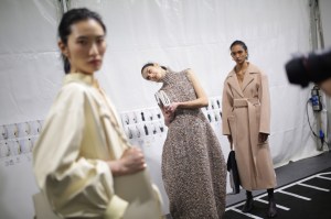 Backstage at Jil Sander RTW Fall 2019