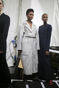 Backstage at Jil Sander RTW Fall 2019