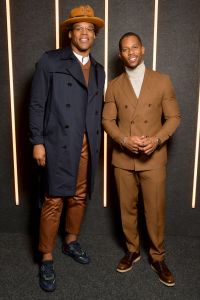 Cam Newton and Victor CruzBoss show, Front Row, Fall Winter 2019, New York Fashion Week, USA - 13 Feb 2019