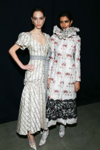 Backstage at Brock Collection RTW Fall 2019