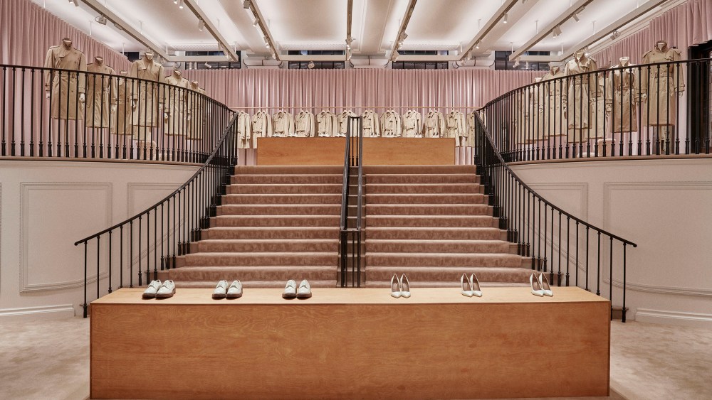 Burberry Regent Street flagship store, London.