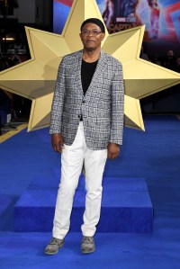 Samuel L. Jackson'Captain Marvel' film premiere, Arrivals, London, UK - 27 Feb 2019